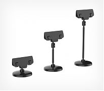 Прищепка на магните MAG-BASE-CLAMP — магнитный ценникодержатель с широким зажимом на прищепке