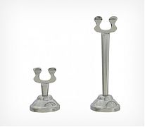 Держатель-зажим ценника MV-CLIP металлический - предназначен для установки вставки толщиной до 2 мм