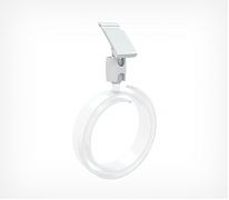 Держатель кассет цен PC-ROLL-CLIP Спираль — предназначен для крепления кассет цен на колбасу и другие продукты цилиндрической формы